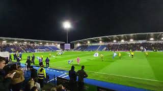 CHESTERFIELD FC LIGHTSHOW V COLCHESTER 20241022 193820 [upl. by Anetta129]