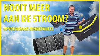 349 NOOIT MEER AAN DE STROOM LADEN MET EEN OPVOUWBAAR ZONNEPANEEL [upl. by Ahsinav73]