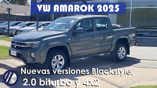 Volkswagen Amarok 2025  5 NUEVAS VERSIONES  Precios equipamiento motor y características [upl. by Asirap79]