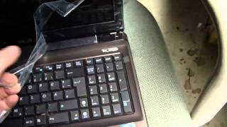 Asus K52F Notebook unboxing deutsch [upl. by Atiniv842]