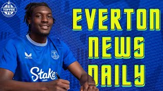 Toffees Sign Young Defender  Everton News Daily [upl. by Ardnaxila]