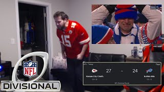 Bills Fans LIVE REACTION to LOSING to the Chiefs [upl. by Affrica]