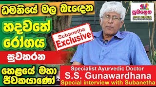 Specialist Ayurvedic Doctor SS Gunawardhana Special interview with Subanetha [upl. by Amedeo]