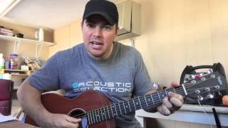 3 Versions of the quotA Chordquot  Beginner Guitar Lessons  Country Song Teacher [upl. by Hsirt901]