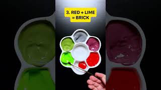 Color Satisfying ASMR colormixing satisfying mixedcolors [upl. by Hplar]