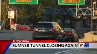 Boston’s Sumner Tunnel set for another closure [upl. by Quintana]