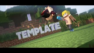 Free Minecraft Battle Intro Template 294  Cinema 4D  AE Template [upl. by Martsen272]