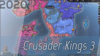 Crusader Kings III 4K 60fps  Час игры [upl. by Siderf]