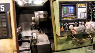 OKUMA LR15 CNC LATHE [upl. by Euginimod304]