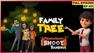 pinaki amp Happy Bhoot Bandhus  family tree pinakicartoon [upl. by Chemash]