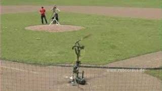 Baseball Batting Robot [upl. by Aderfla]