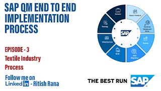 TEXTILE MANUFACTURING PROCESS WITH IMPLEMENTATION GUIDE  SAP QM  SAP PP technoritish [upl. by Esinereb]
