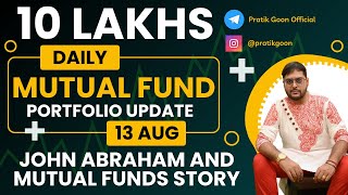 LOSS Update  India supporting SEBI  John Abraham and MF story  Mutual Fund Portfolio Daily Update [upl. by Artenal]