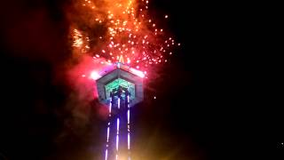 2015 New Years Eve Fireworks Gatlinburg [upl. by Castorina735]