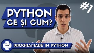 👨‍💻 Ce poti face cu Limbajul de Programare PYTHON   Programare in Python 1 [upl. by Moscow]