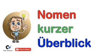 Nomen Genus Numerus und Kasus [upl. by Estrellita]