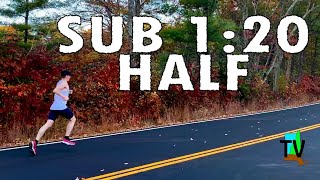 Running a Sub 120 Half Marathon at the New England Half Marathon Philadelphia Marathon 250 Build [upl. by Mckee]