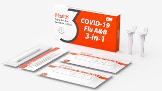 How to use the iHealth COVID19Flu AampB Rapid Test [upl. by Eiten]