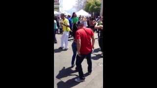 Street salsa in San Francisco [upl. by Lori]