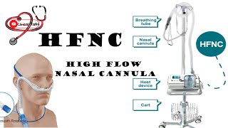 HFNC MACHINE  HIGH FLOW NASAL CANNULA  HOW TO USE HFNC [upl. by Ravi122]