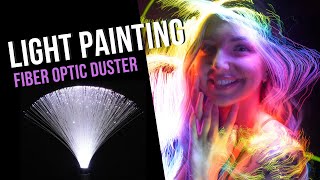 Fiber Optic Duster Light Painting Demo  Feat lightcrafterartistry [upl. by Gordan]