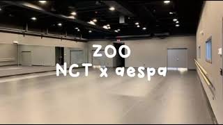 ZOO  NCT x aespa Empty Dance studio ver [upl. by Ahsiekar543]