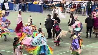 Teen Girls Fancy Special Painted Hand Casino Pow wow October 26 2024 [upl. by Conah]