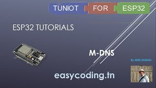 ESP32 tutorial B04 the mDNS protocol [upl. by Nyloc]