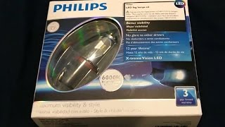 2016 Honda Civic  Philips Xtreme Vision 6000k LED Fog Light Review [upl. by Kuehn564]