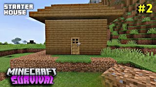 MY FIRST HOUSE IN MINECRAFT RAY KINGDOM  GAMEPLAY 2 [upl. by Kasevich389]