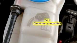 Audi G12 Aluminum Compatible Coolant Antifreeze [upl. by Delbert220]