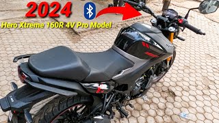 2024 Hero Xtreme 160R 4V Pro Detailed Review  On Road Price New Update Features amp Mileage [upl. by Flossy]