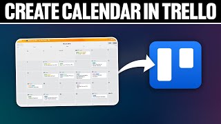 How To Create Calendar in Trello 2024 Full Tutorial [upl. by Fornof906]