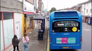 Full Route Visual Stagecoach South  Route 23 Leigh Park to Southsea  09112024 [upl. by Rokach]