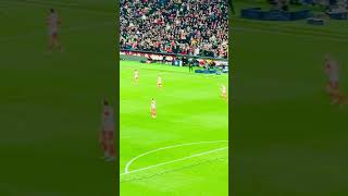 Tor Kimmich Bayern vs Arsenal kimmich tor goal Bayern Arsenal allianzarena [upl. by Lamori]