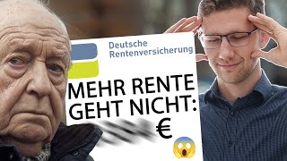 Enthüllt So hoch ist die maximale gesetzliche Rente in Deutschland 2024 [upl. by Dranel]