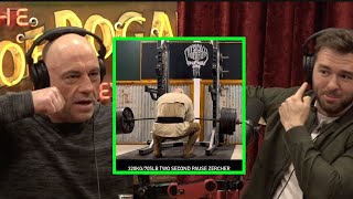 Tom Haviland 68quot 350lbs Freak Of Nature Farmer Walks 820lbs  Joe Rogan And Derek [upl. by Moyers]