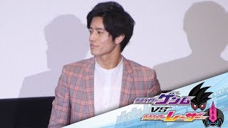 「仮面ライダーゲンムVSレーザー」舞台挨拶 岩永徹也＆小野塚勇人 Genm VS Lazer Event Tetsuya Iwanaga amp Hayato Onozuka [upl. by Melamie207]