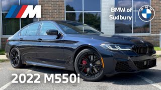 2022 BMW M550i xDrive  Video Walkaround amp Exhaust [upl. by Hoffert]