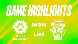 Belfius MonsHainaut vs Hubo Limburg United  Game Highlights [upl. by Sueddaht916]