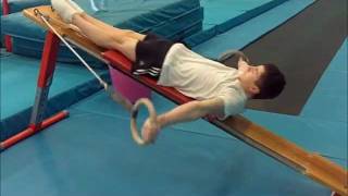 Conditioning Exercise of the Week 4  Rings Circuit for Junior Gymnasts [upl. by Akired]