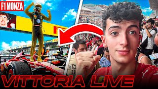 ULTIMO GIRO di LECLERC e PREMIAZIONE🏁😍 SUPER VITTORIA LECLERC a MONZA  GRAN PREMIO D’ITALIA 2024😱 [upl. by Attelahs54]