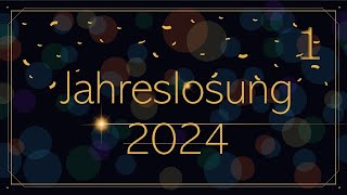 Jahreslosung 2024 Stüfä Wenk zu 1 Korinther 1614 29092024 [upl. by Vizza]