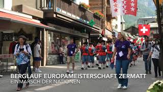 Berglauf Europameisterschaft Zermatt [upl. by Docila]