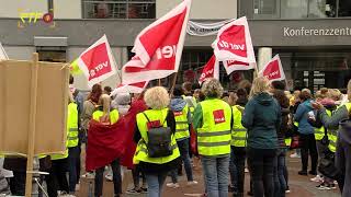 Warnstreik am Uniklinikum Tübingen [upl. by Ydisahc988]