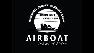 Loughman Lake AirBoat Racing [upl. by Schaper868]