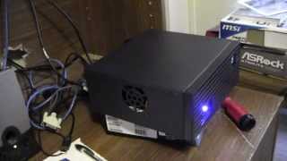 Intel Atom Mini ITX Desktop Build [upl. by Adaynek319]