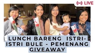 LUNCH BARENG ISTRIISTRI BULE PERANCIS  PILIH PEMENANG GIVEAWAY PULSA 100000 UNTUK 3 PEMENANG [upl. by Malvina]