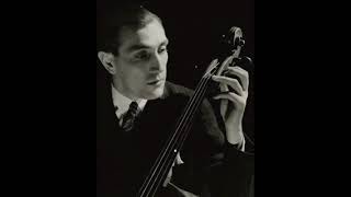 Gregor Piatigorsky plays Chopins Cello Sonata live part2 [upl. by Desimone842]