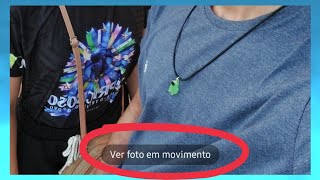 Como REMOVER EFEITO de quotFOTO EM MOVIMENTOquot de UMA FOTO no CELULAR [upl. by Milli]